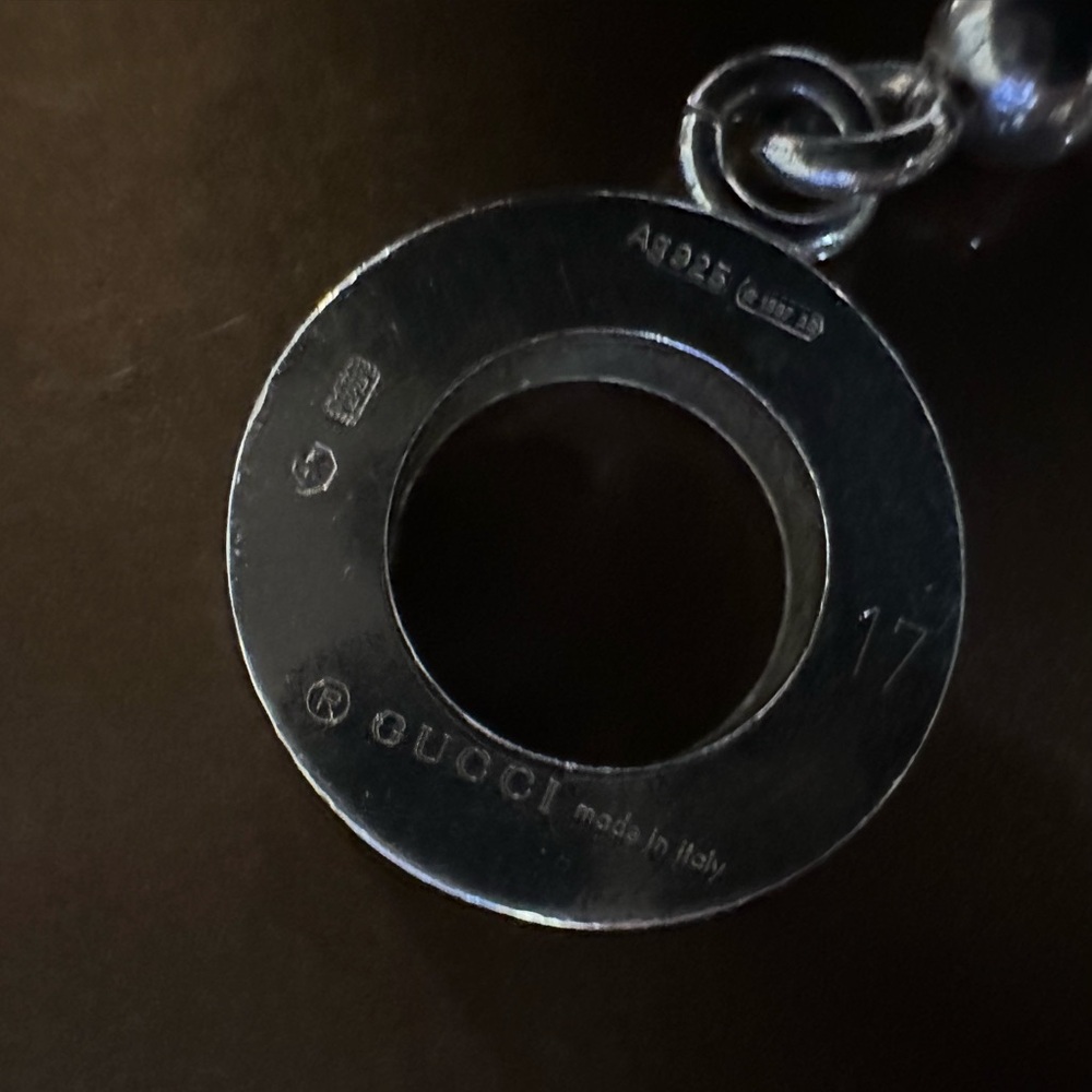 GUCCI 925 Silver Bead Toggle Bracelet ✨ - Picture 4 of 12